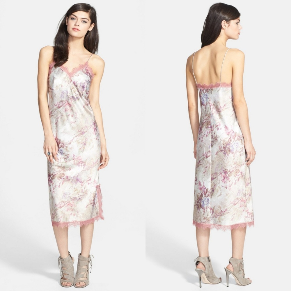 Floral Midi Slipdress
